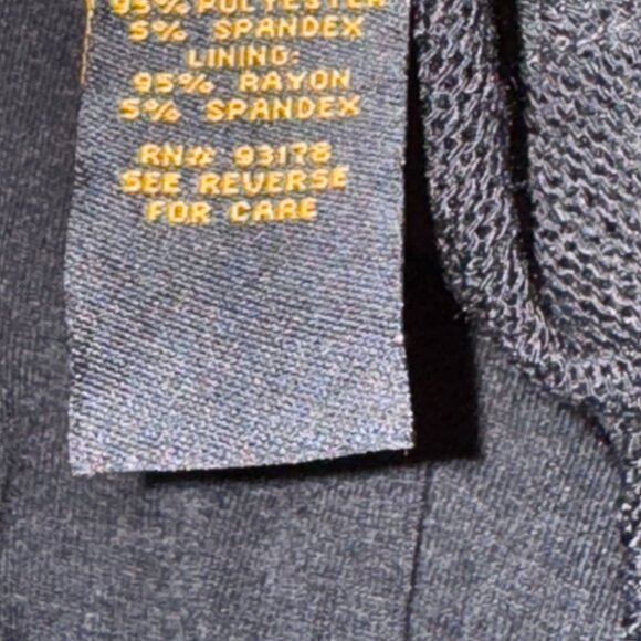 Serena Williams Signature Statement 2X Black Layered Top With Mesh Overlay Women - Picture 3 of 9